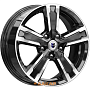 диски K&K Оклахома 6.5x16 5*100 ET45 DIA67.1 Алмаз черный Литой