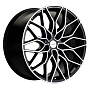 диски Диск литой Khomen Wheels KHW-1902 (Outlander) BLACK-FP 8.5j-19 5x114.3 ET30 DIA67.1