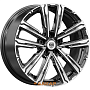 диски K&K Аламер 7.5x18 5*108 ET47 DIA60.1 Алмаз черный Литой