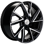 диски Диск литой Khomen Wheels KHW-1714 (ZV Octavia) Black-FP 7j-17 5*112 et49 dia57.1