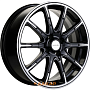 диски Khomen KHW 1707 6.5x17 4*100 ET50 DIA60.1 Black-FP Литой