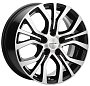 диски Диск литой Khomen Wheels KHW1608 (ZV 16_Tiggo 3) Black-FP 6.5j-16 5x108 ET45 DIA60.1