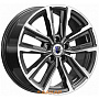 диски K&K Лацио 7.5x17 5*108 ET45 DIA67.1 Алмаз черный Литой