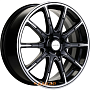 диски Khomen KHW 1707 6.5x17 4*100 ET43 DIA60.1 Black-FP Литой