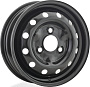 диски Accuride ВАЗ 1111 4x12 3*98 ET40 DIA58.6 Black Штампованный