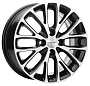 диски 6J 15 4*100 ET40 D60.1 Диск литой Khomen Wheels KHW1506  Black-FP