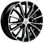 диски Khomen KHW 1611 6.5x16 5*108 ET45 DIA60.1 Black-FP Литой