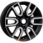 диски Khomen KHW 1723 8x17 6*139.7 ET38 DIA67.1 Black-FP Литой