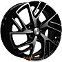диски Khomen KHW 1722 6.5x17 5*108 ET33 DIA60.1 Black-FP Литой