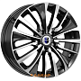 диски Скад Flanker 6.5x17 5*114.3 ET50 DIA67.1 Алмаз черный Литой