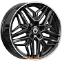 диски K&K Колумб 7x19 5*112 ET40 DIA66.6 Алмаз черный Литой