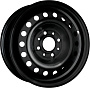 диски Trebl X40021 6x15 4*98 ET35 DIA58.6 Black Штампованный