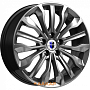 диски K&K Атакама 6.5x17 5*112 ET43 DIA66.6 Алмаз черный Литой