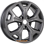 диски Khomen KHW 1710 6.5x17 5*112 ET50 DIA66.6 Gray Литой