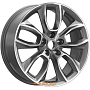 диски Скад КР001 7x18 5*114.3 ET40 DIA66.1 Diamond gloss graphite Литой