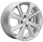 диски Khomen KHW 1501 6x15 4*100 ET46 DIA54.1 F-Silver Литой
