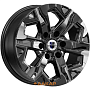 диски K&K Тейт 7.5x17 6*114.3 ET30 DIA66.1 Кварц Литой