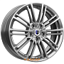диски K&K Эрфурт 7x17 5*112 ET40 DIA66.6 Алмаз черный Литой
