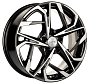 диски Диск литой Khomen Wheels KHW-1716 Black-FP 7j-17 5x108 ET50 DIA63.35