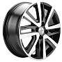 диски Диск литой Khomen Wheels KHW-1609 16_Rio I/Solaris I) BLACK-FP 6j-16 4x100 ET48 DIA54.1