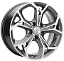 диски Khomen KHW 1702 7x17 5*114.3 ET40 DIA66.1 Gray-FP Литой
