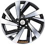 диски Khomen KHW 1801 7.5x18 5*114.3 ET38 DIA67.1 Black-FP Литой