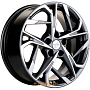 диски Khomen KHW 1716 7x17 5*112 ET45 DIA57.1 Gray-FP Литой