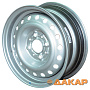 диски Trebl 42E45S 4.5x13 4*114.3 ET45 DIA69.1 Silver Штампованный