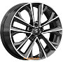 диски Скад КР012 7x18 5*108 ET33 DIA60.1 Diamond quartz Литой