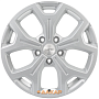 диски Khomen KHW 1710 6.5x17 5*114.3 ET50 DIA64.1 F-Silver Литой