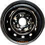 диски Accuride ВАЗ 1111 4x12 3*98 ET40 DIA58.6 Black Штампованный