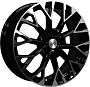 диски Khomen KHW 1718 7x17 5*114.3 ET45 DIA60.1 Black-FP Литой