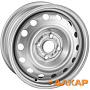 диски Trebl 5220T 5x14 4*100 ET46 DIA54.1 Black Штампованный