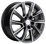 диски Диск литой Khomen Wheels KHW-1604 (ZV Rapid/Kamiq/Scala) Gray-FP 6j-16 5*100 et38 dia57.1